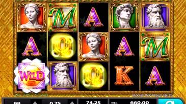 Michelangelo Video Poker Game