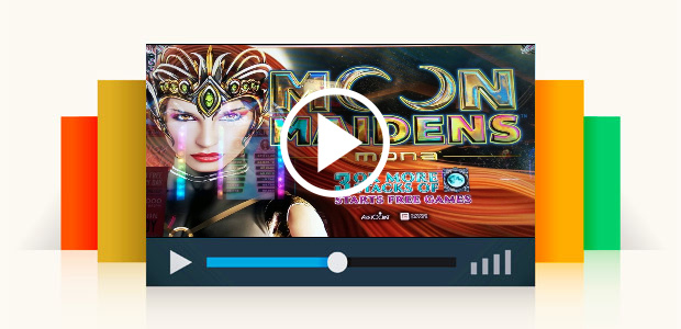 Big Win on Moon Maidens Slot Machine! Max Bet