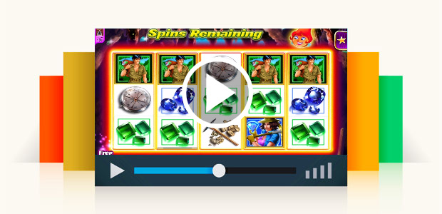 Hot Hot Penny Gem Hunter Video Slot Machine Game