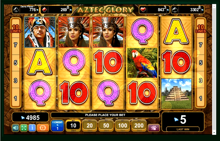 Aztec Glory Slot Machine