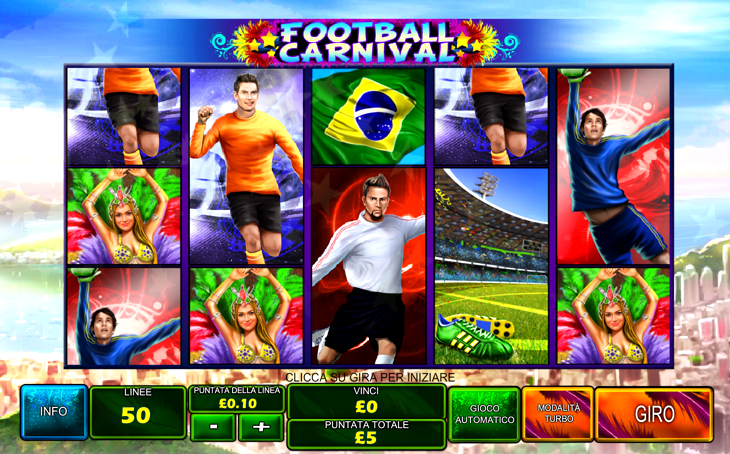 Football Carnival Slot Machine