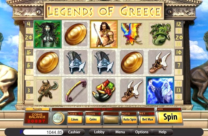 Legends of Greece Slot